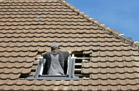 Pose de velux - La Plagne Tarentaise